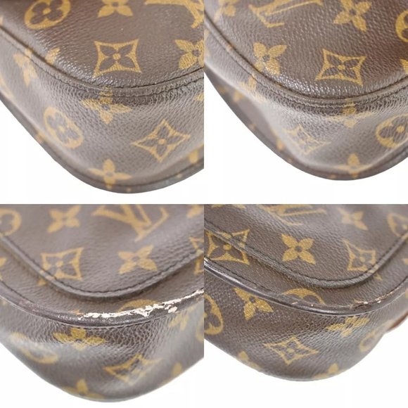 authenticity guaranteed LOUIS VUITTON Saint Cloud MM Shoulder Bag - Picture 13 of 15